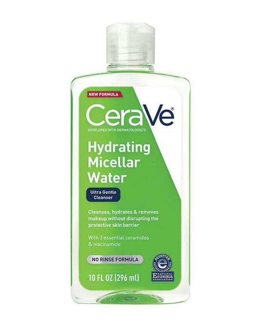 CeraVe Micellar Water | Hydrating Facial Cleanser & Eye Makeup Remover-Health & Beauty-Eclatbody-CeraVe-