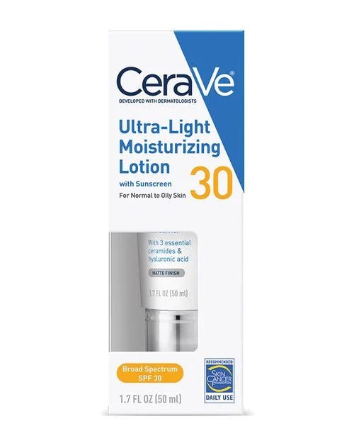 CeraVe Ultra-Light Moisturizing Lotion SPF 30 | normal to oily skin-Health & Beauty-Eclatbody-CeraVe-