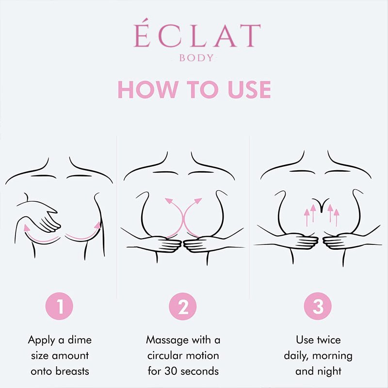 Eclat Breast Enhancement Cream best natural breast and chest enlargement cream