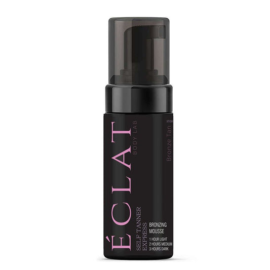 ECLAT SELF TANNING MOUSSE Self Tanning Mousse BY ECLAT BODY LAB for a Flawless Looking Tan – Achieve a Sext natural looking tan with our easy to apply, fast drying & lightweight tinted self tanning mousse. No self tan smell. Free shipping.