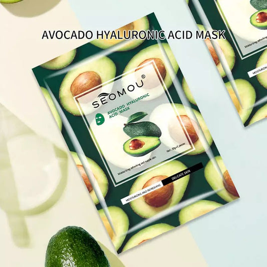 SEOMOU Avocado Hyaluronic Acid Korean Mask-Health & Beauty-Eclatbody-seomou-
