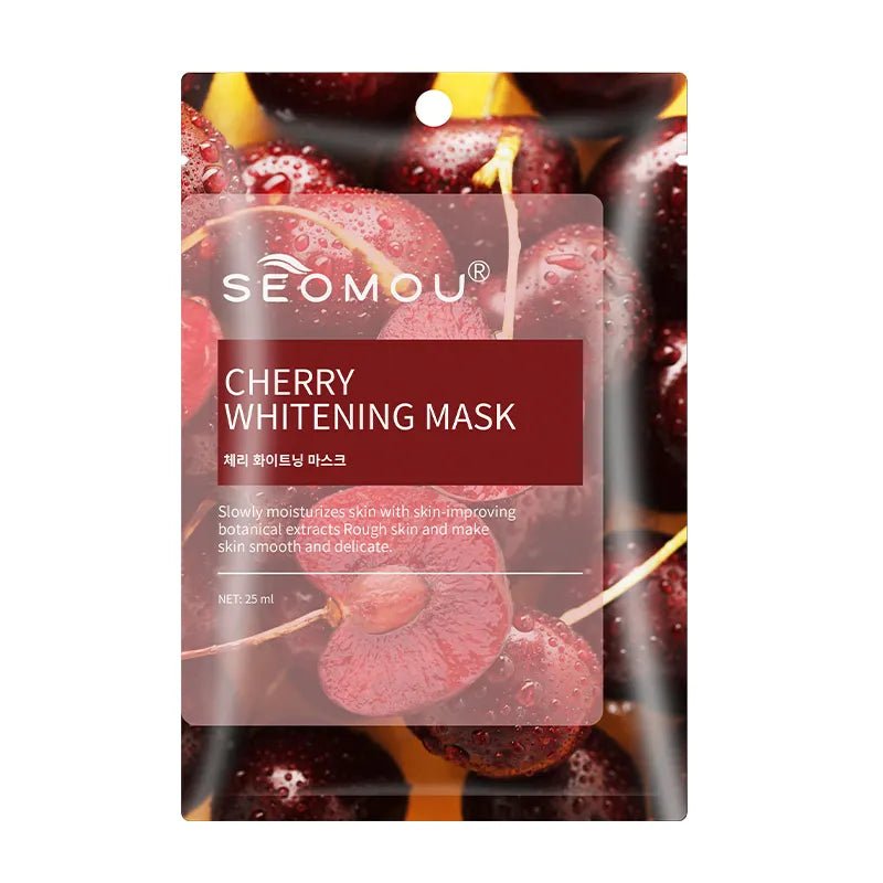 SEOMOU Cherry Whitening Korean Mask-Health & Beauty-Eclatbody-seomou-
