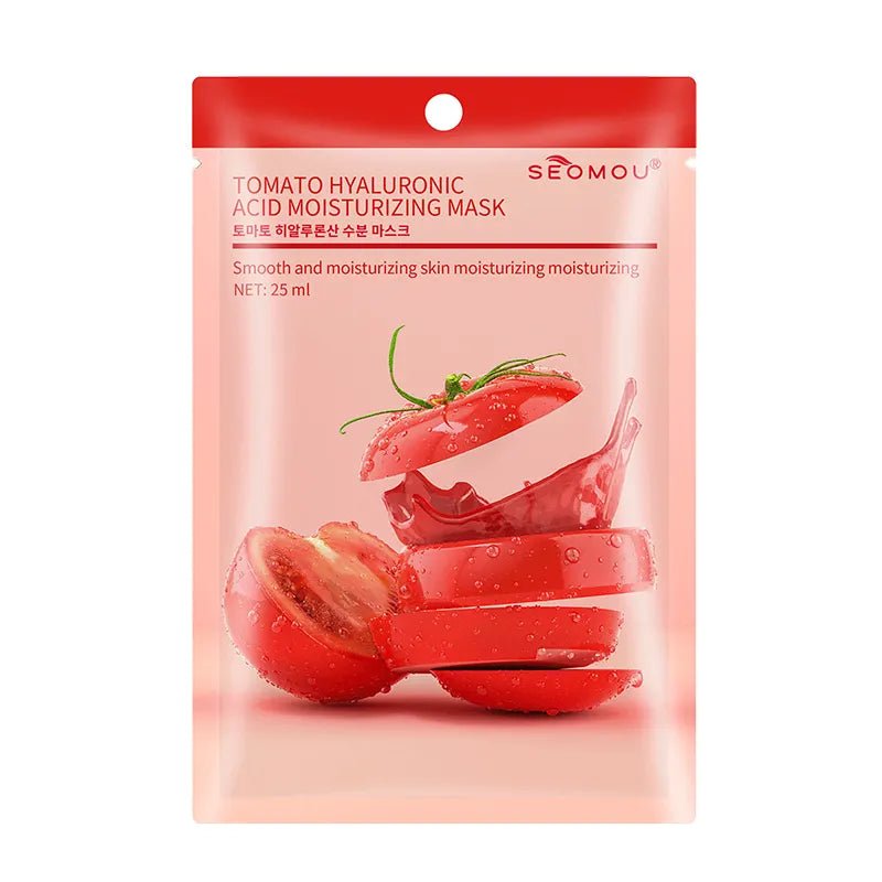 SEOMOU Tomato hyaluronic acid Korean Mask-Health & Beauty-Eclatbody-seomou-