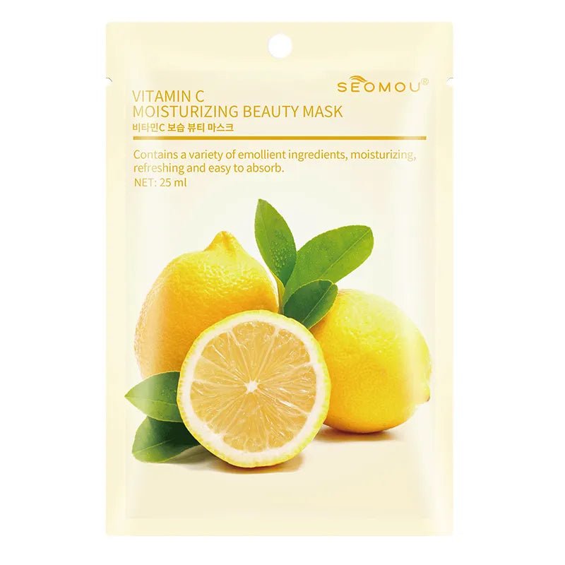 SEOMOU Vitamin C Moisturizing beauty Korean Mask-Health & Beauty-Eclatbody-seomou-