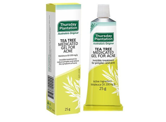 TEA TREE MEDICATED GEL FOR ACNE | Thursday Plantation-Health & Beauty-Eclatbody-thursday plantation-